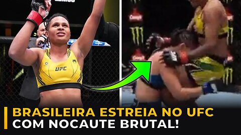 TAMIRES VIDAL ESTREIA NO UFC COM NOCAUTE BRUTAL!