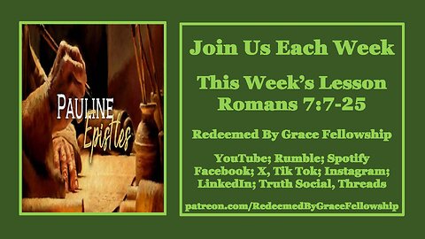 The Pauline Epistles - Romans 7:7-25