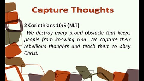 Verse Of The Day : 2 Cor 10:5 NLT We Demolish Arguments and Every Pretension That Sets Itself Up..