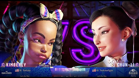 Kimberly Vs Chun Li #streetfighter6