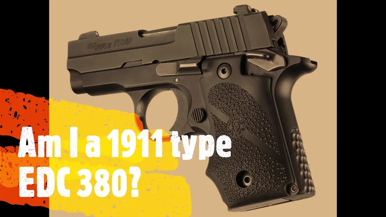 Sig p238 380 power EDC