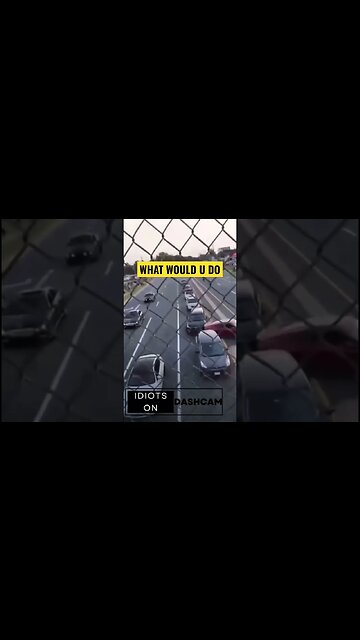 Mustang Hit and Run After Car Meet #drivingfail #shorts