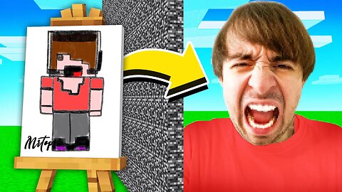 I Cheated with //DRAW in a Build Battle (Minecraft)