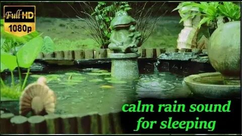 rain sounds for sleeping