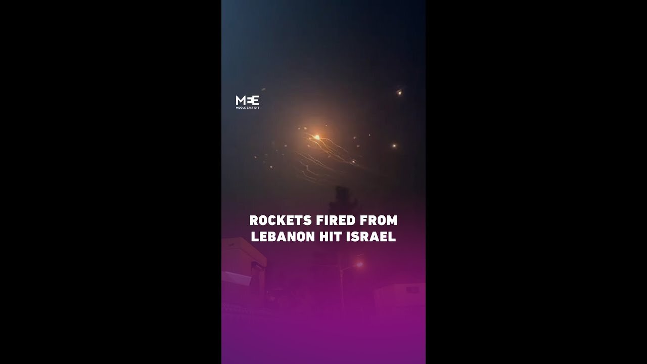 Massive rocket barrage fired from Lebanon hits northern Israel | NE