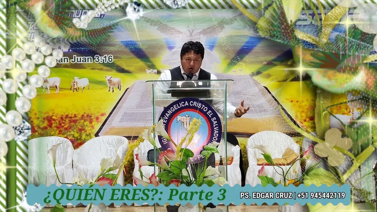 TEMA: ¿QUIÉN ERES?: Parte 3 - EDGAR CRUZ MINISTRIES