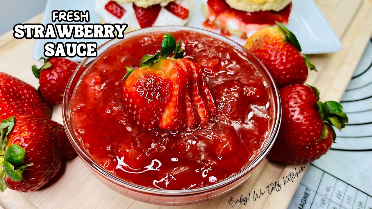 Fresh Strawberry Sauce