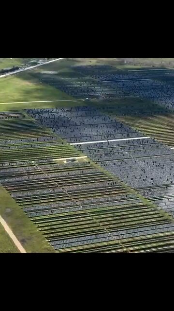 Hail storm in "Damon" TX destroys solar panels--what a disaster. God sends a messag.