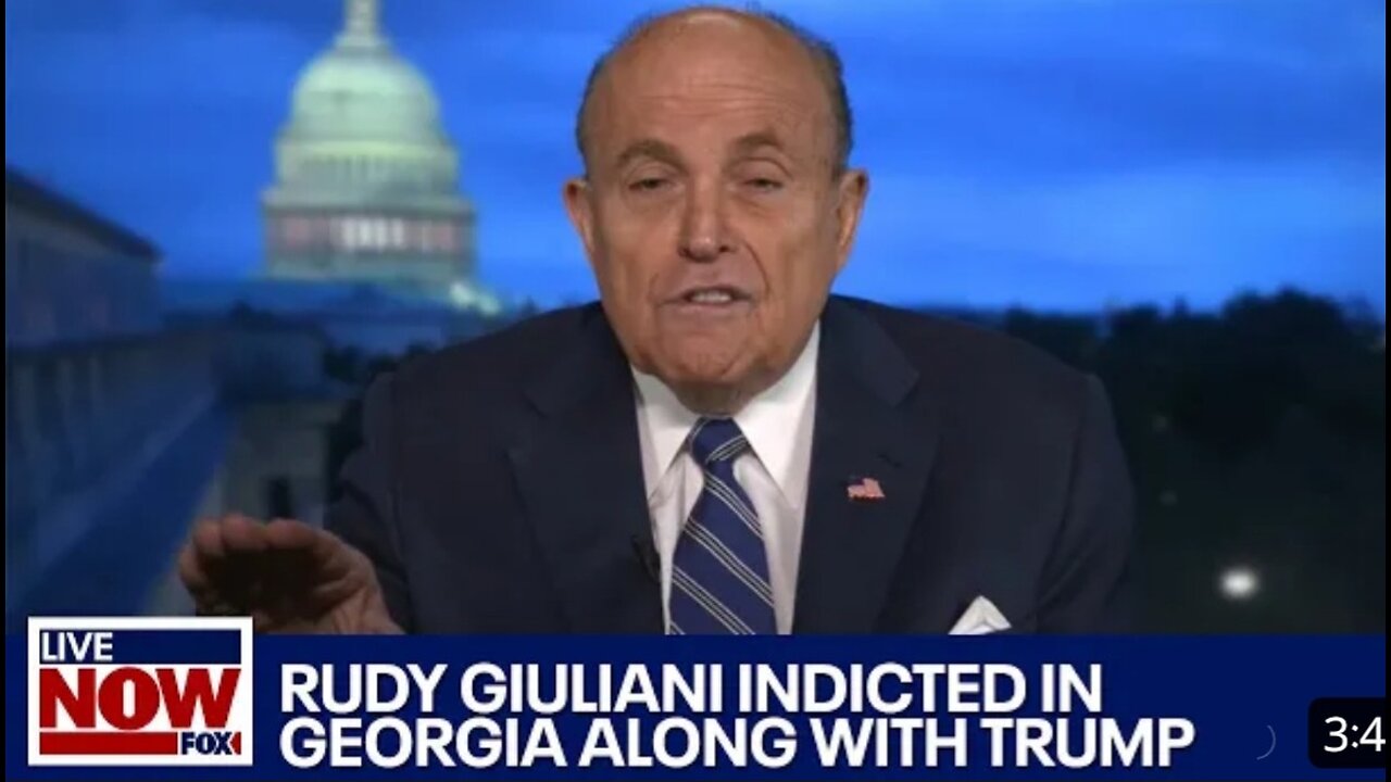 Rudy Giuliani reveals legal strategy after Georgia indictment