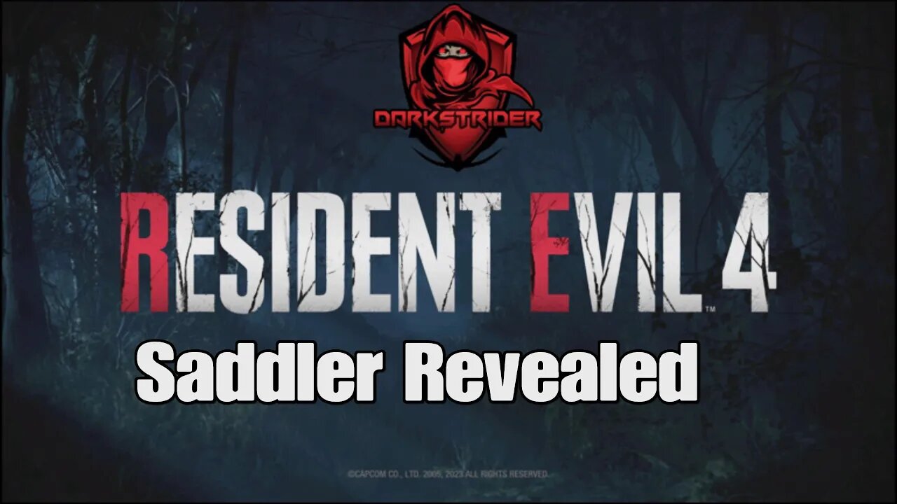 Resident Evil 4 Remake- Saddler Revealed