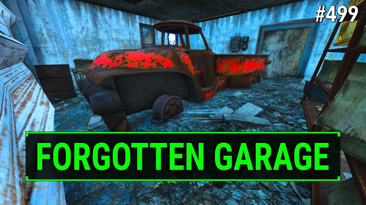 Fallout 4 Unmarked - The Story behind this Forgotten Garage | Ep. 499