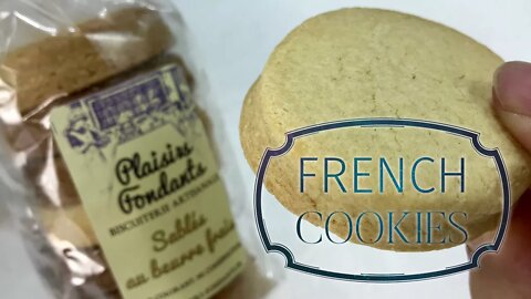 Delicious French butter cookies