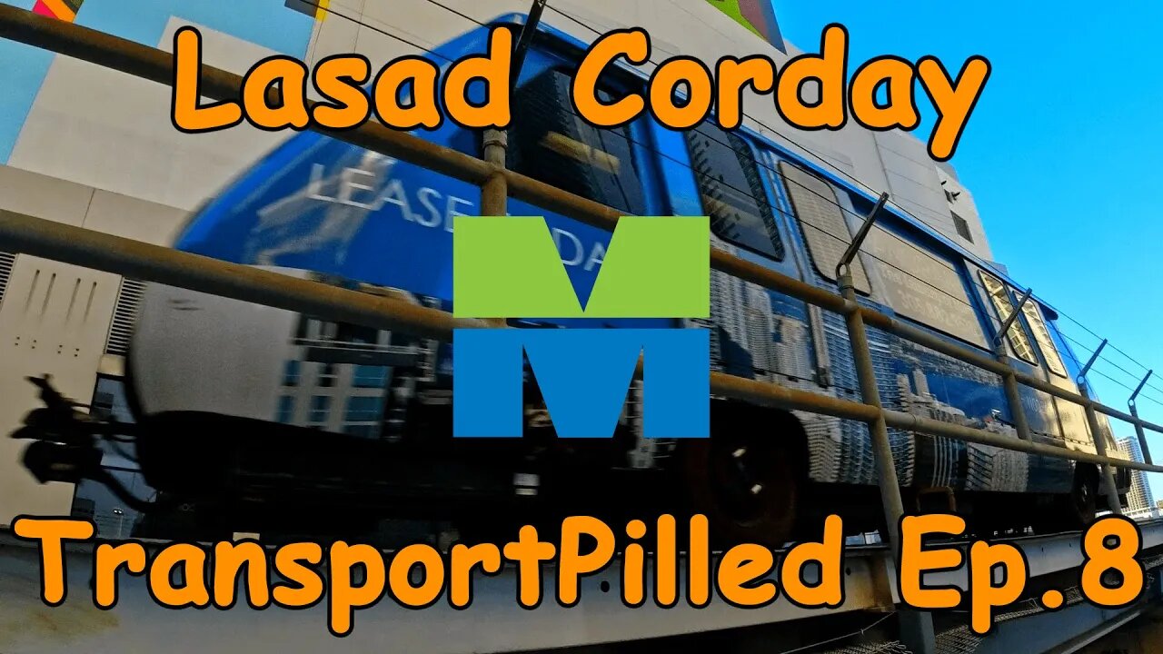 Miami Metromover Omni Loop Trip - WHOLE LOOP - Park West station - ASMR - TransportPilled Ep. 8