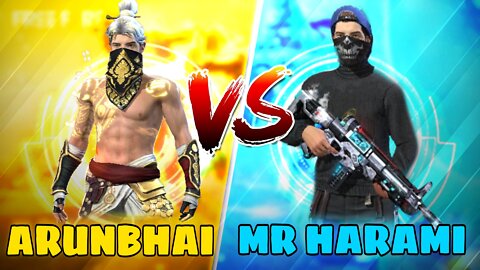 Harami Vs Arun YT custom room from Garena free fire