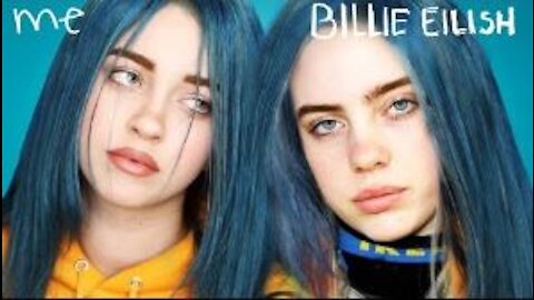 Makeup tutorial | TURNING MYSELF INTO BILLIE EILISH