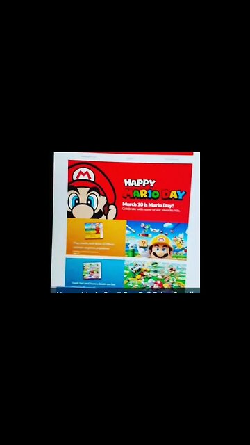 Happy Mar10 Day!! This actually happened in 2017. #shorts #mario #mar10 #videogames #mariobros