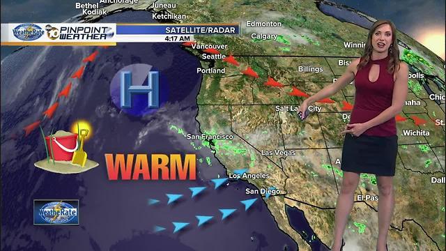 10News Pinpoint Weather with Meteorologist Megan Parry