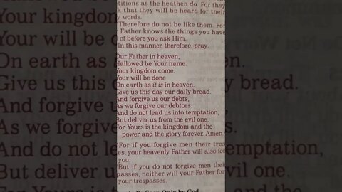 The Lord's Prayer