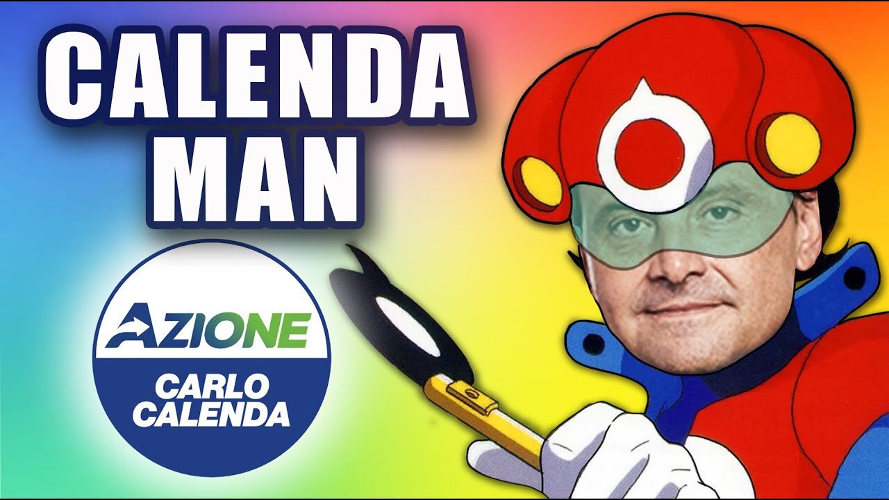 CALENDA MAN di Fabio Lucentini parodia CALENDAR MAN (Inciuci vari Version) VERSO LE ELEZIONI ITALIANE DEL 25 SETTEMBRE PER LE DIMISSIONI DEL NOTO MASSONE,GESUITA E SIONISTA MARIO DRAGHI CAMPAGNA ELETTORALE