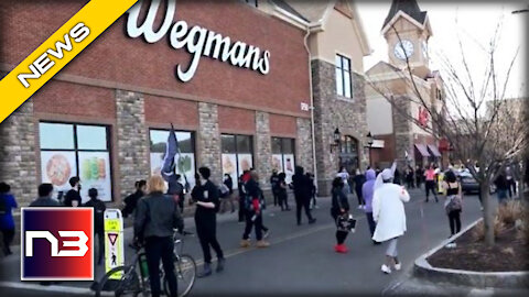 BLM Traps Over 100 People inside Grocery Store - Media Absolutely Silent