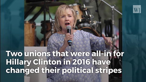 Huge Hillary-supporting Unions Flip, Fully Endorse Republican