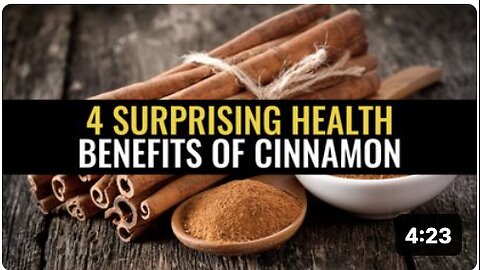 4 Surprising health benefits of cinnamon