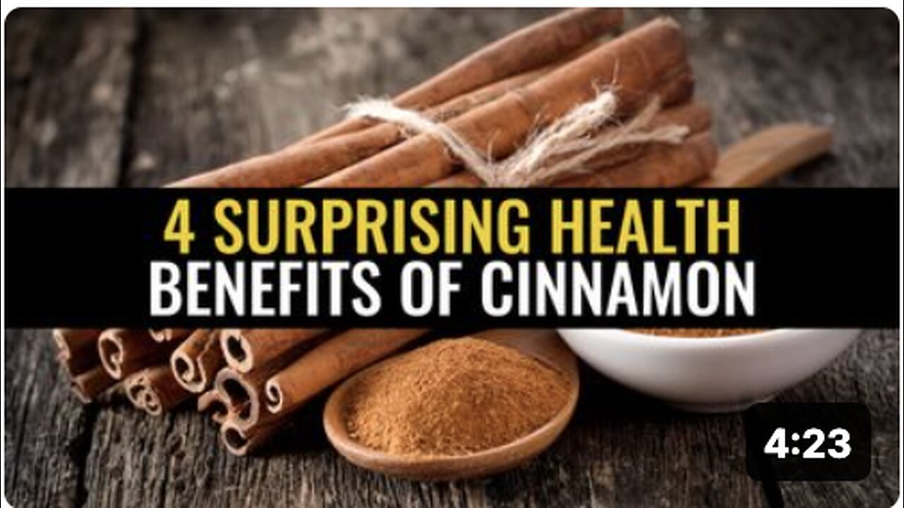 4 Surprising health benefits of cinnamon