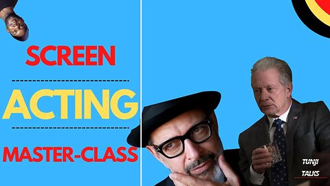 SCREEN ACTING MASTERCLASS #scandal #jeffgoldblum #meisner #acting #actingclass #actingtalent