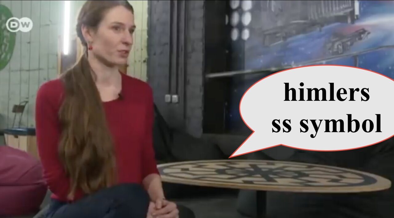 Ukraine woman says sometimes its easier to adopt the nazi symbol