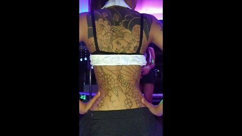 The back tattoos (and more) of Patpong, Bangkok 2018 to 2021 Thailand