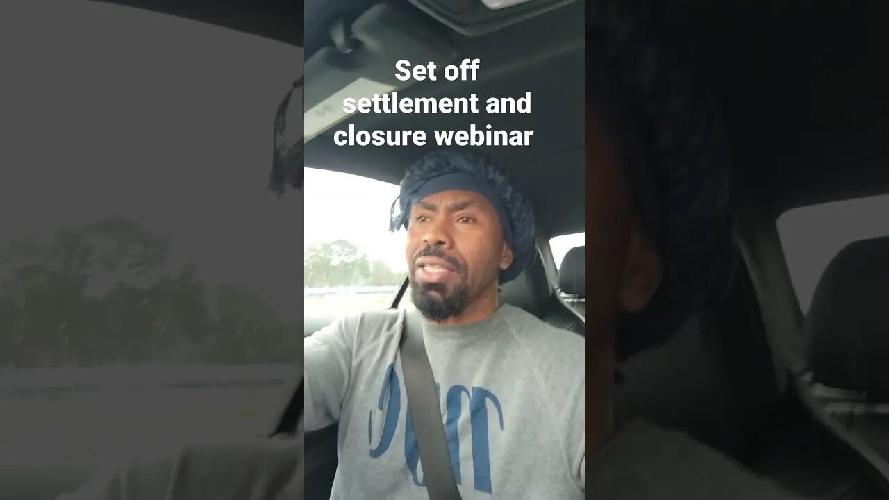 setoff settlement and closure webinar