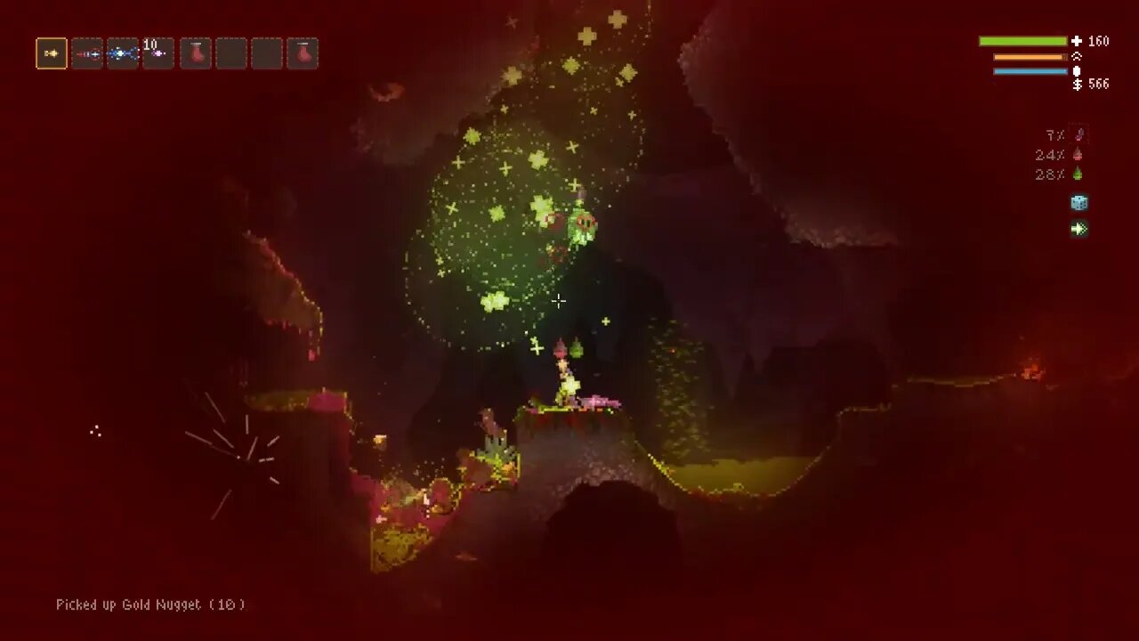 Noita [dao] daily run for 2023.JUNE.4. "I'm far enough away..."
