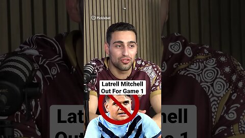 Latrell Mitchell has Been Ruled OUT for Game 1 #nrl #origin