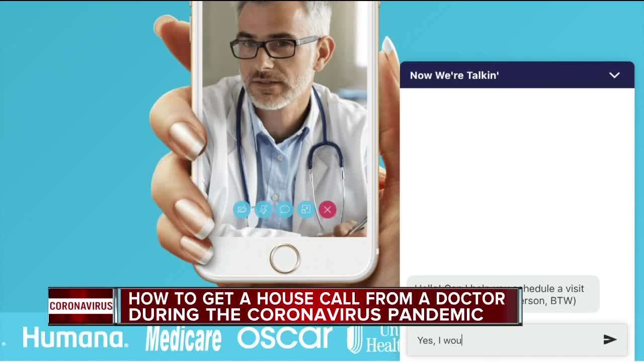 How to get a house call from a doctor during the coronavirus pandemic