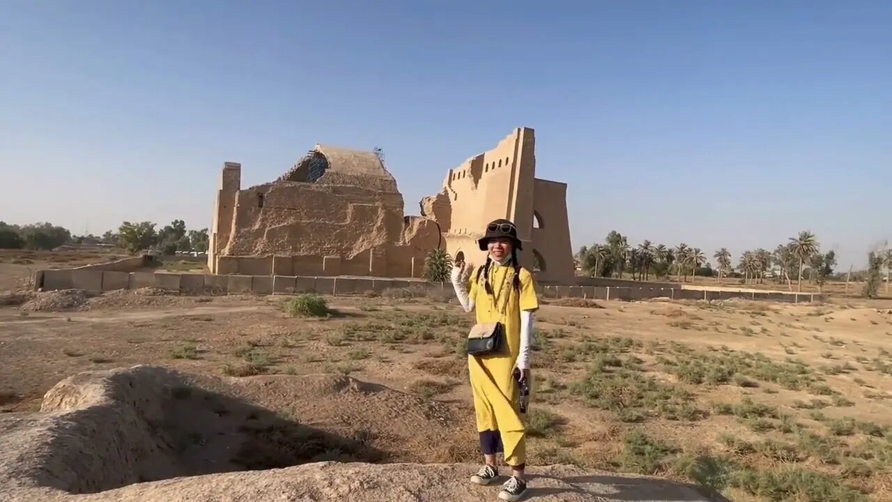 The capital of the last two empires of Mesopotamia, now only one wall remains.