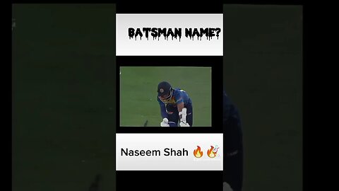 Naseem Shah 🔥🔥🔥 #cricket #cricketlovers #indianbatsman #sports #ipl #cricketfans #funny