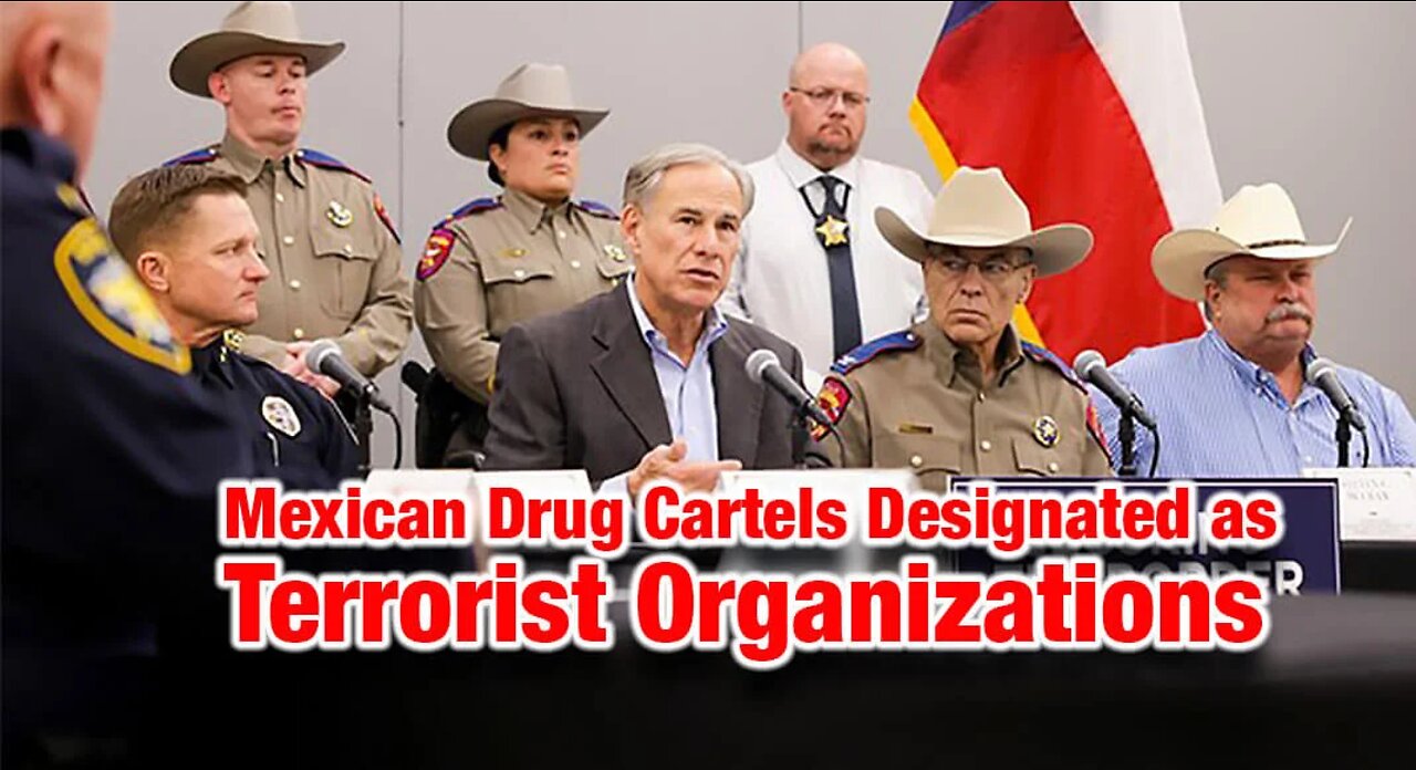 GREG ABBOTT DESIGNATES THE CARTEL AS TERRORISTS - The Liberty Bowl