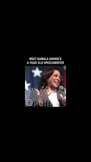 Meet Kamala Harris's 6-Year-Old Speechwriter