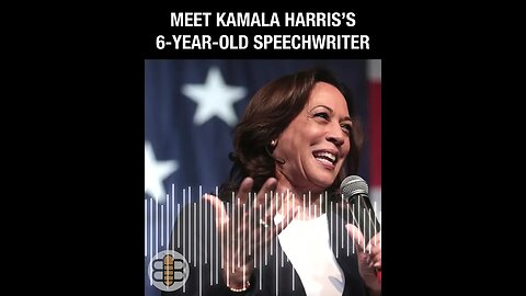 Meet Kamala Harris's 6-Year-Old Speechwriter