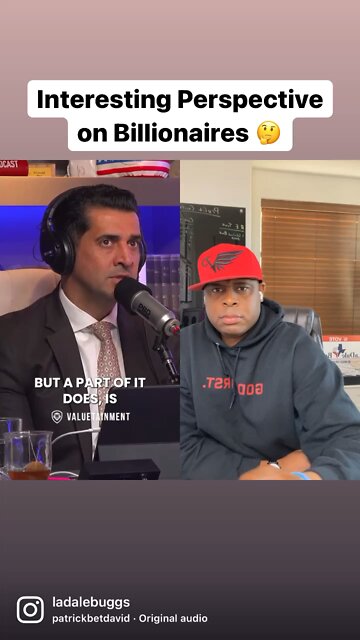 Interesting Perspective on Billionaires 🤔