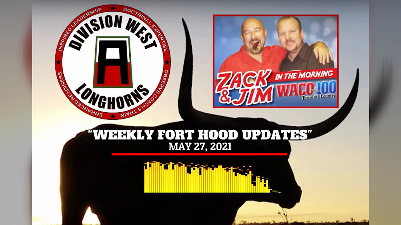 Fort Hood updates from DIV WEST CG radio interview by WACO 100