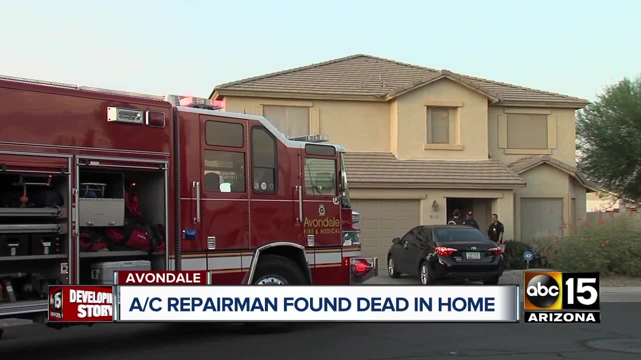 Air conditioning technician found dead in Avondale attic
