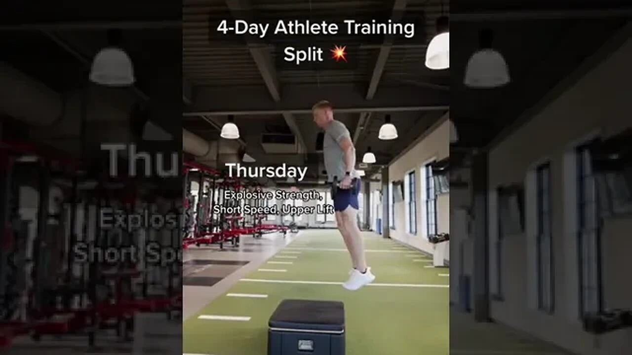 TRAINING SPLIT FOR ATHLETES 🚀 #SummerMashup