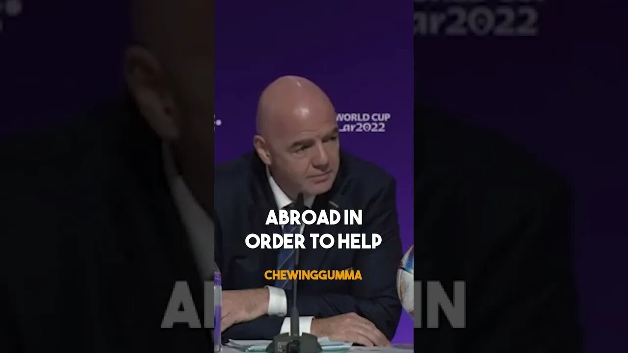 Gianni Infantino on Guest Workers #wm2022