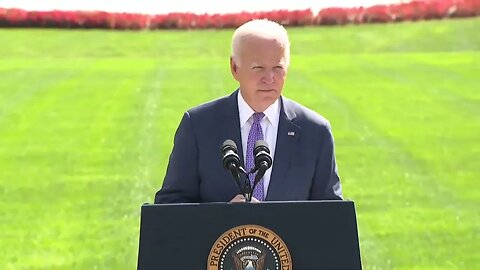 Joe Biden Again Demonstrates His Vigor By Half-Jogging Two Steps Off The Stage