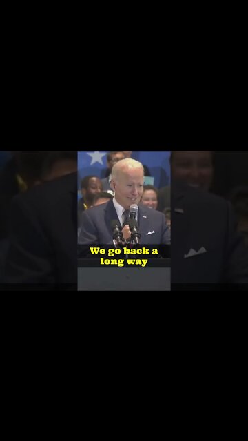 Joe "She was 12, I was 30" Biden