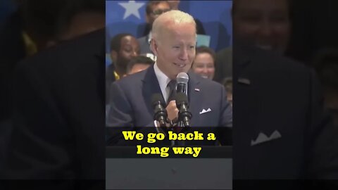 Joe "She was 12, I was 30" Biden