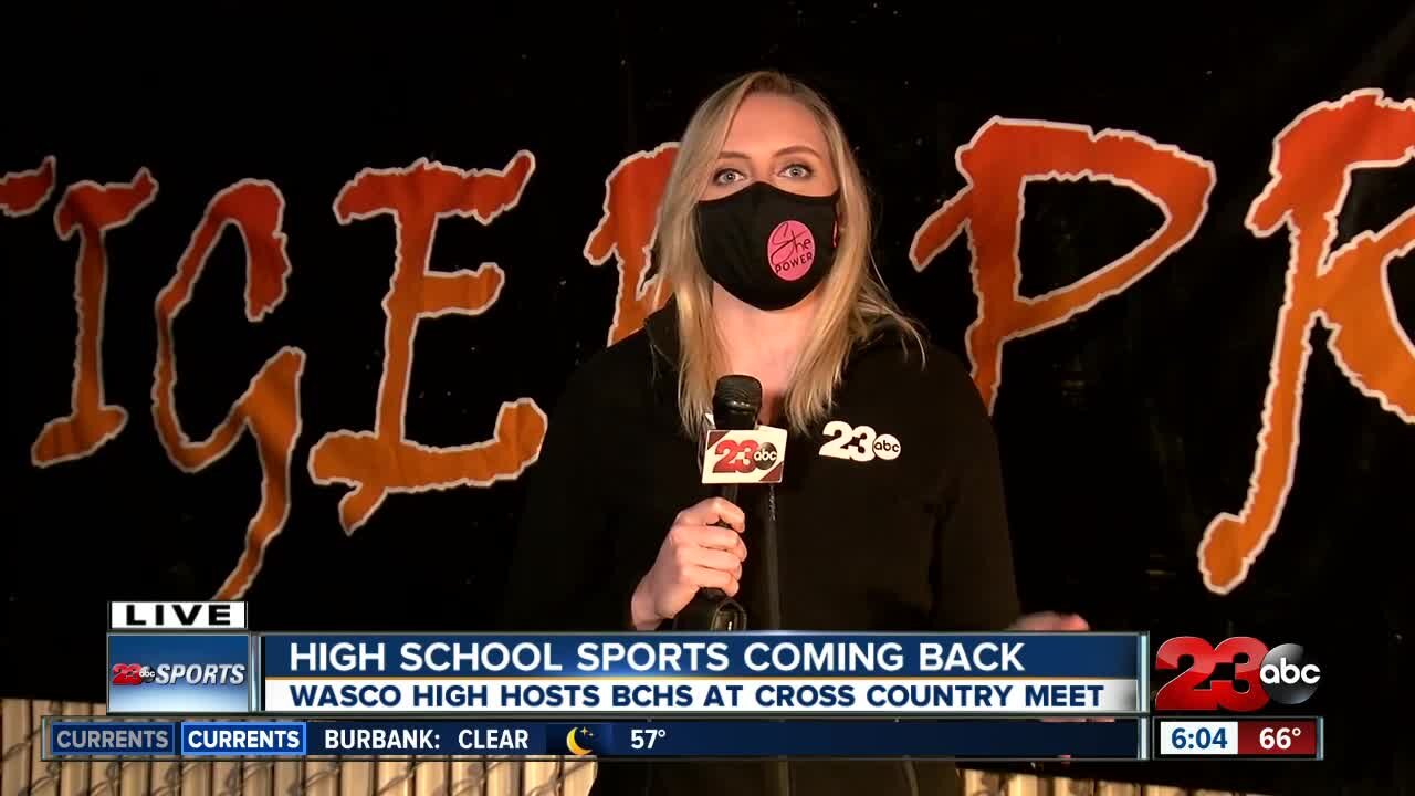 23ABC Sports: Wasco Cross Country Coach talks about hosting first high school sporting event since the shutdown
