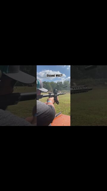 CMMG Dissent MK47 at iv8888 range day