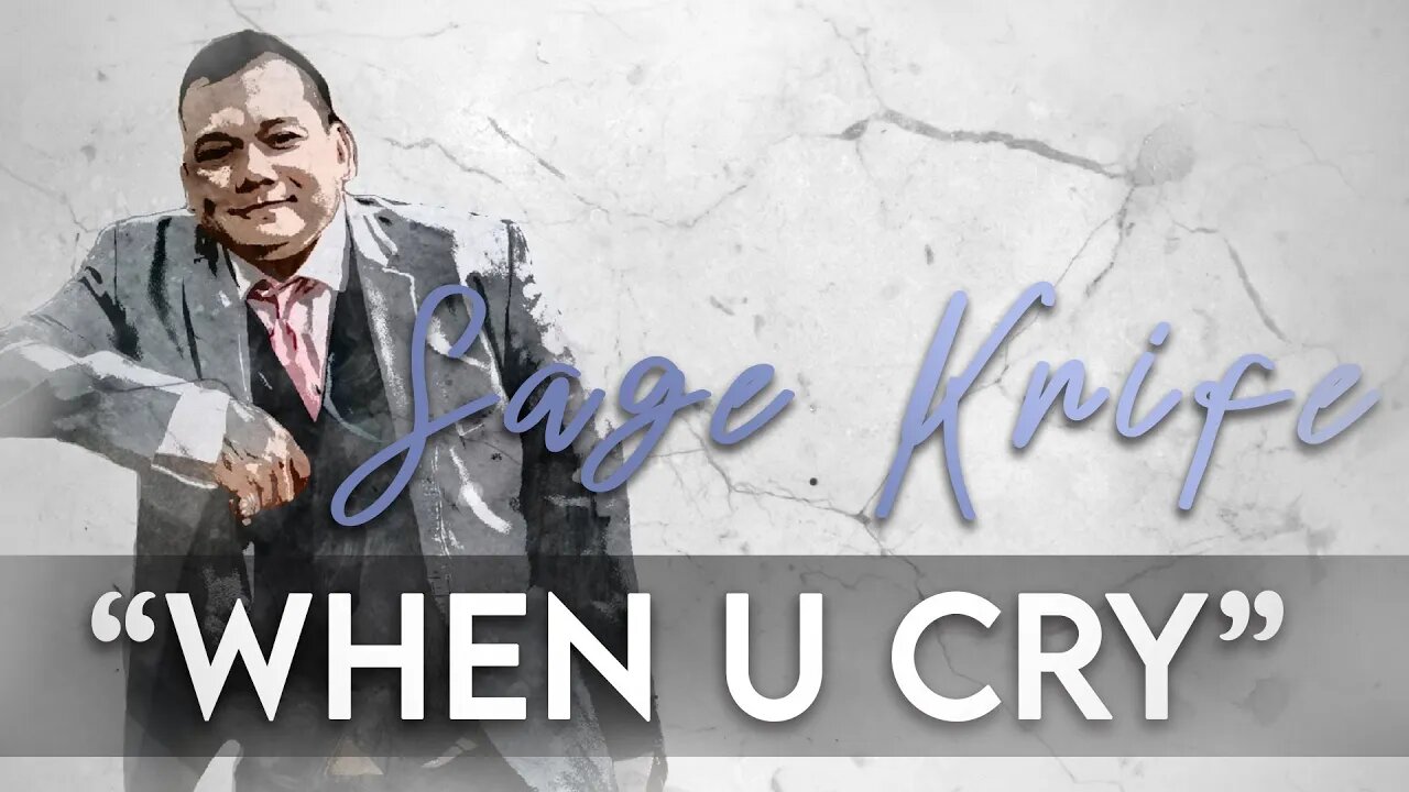 • SAGE KNIF3 - When U Cry [Official Music Video] •